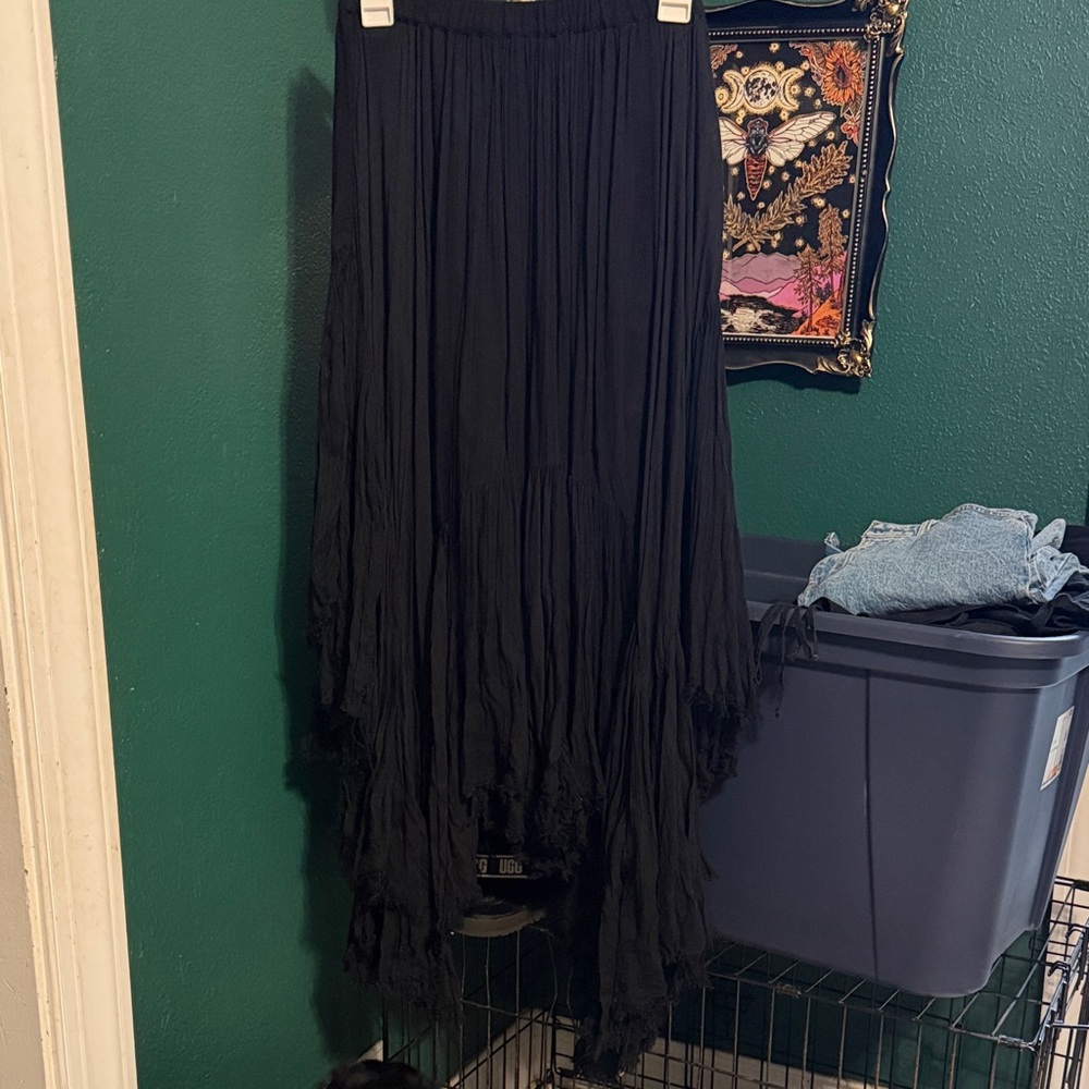 Free People Clover maxi skirt